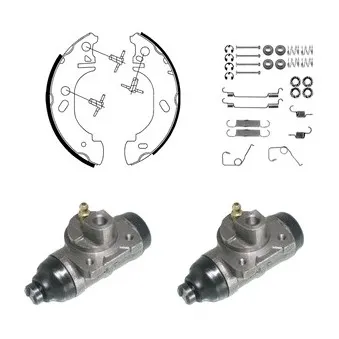 Kit de freins arrière (prémontés) DELPHI