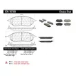 Jeu de 4 plaquettes de frein avant STOPTECH 309.10780 - Visuel 3