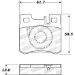 Jeu de 4 plaquettes de frein STOPTECH 308.04950 - Visuel 2