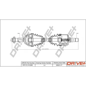 Arbre de transmission Dr!ve+