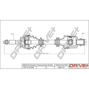 Arbre de transmission Dr!ve+