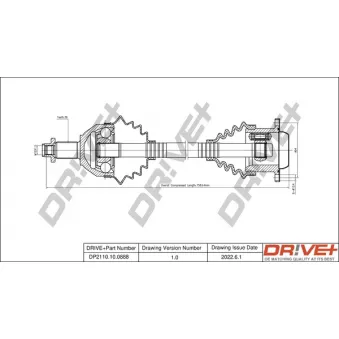 Arbre de transmission Dr!ve+