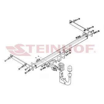 Dispositif d'attelage STEINHOF F-248