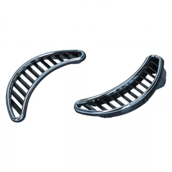 Grilles latérales Noir/Inox YOUNG PARTS 0485-055