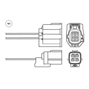 Sonde lambda NGK 95845