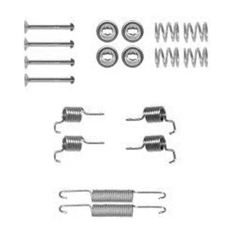 Kit d'accessoires, mâchoires de frein de stationnement DELPHI LY1372