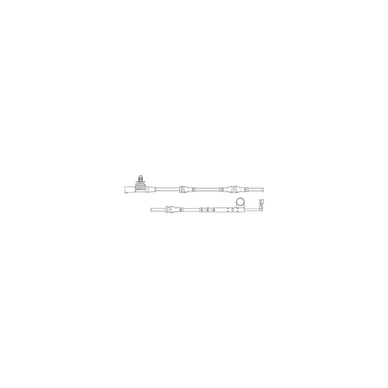 Kit de contact avertisseur, usure des plaquettes de freins DELPHI LZ0229