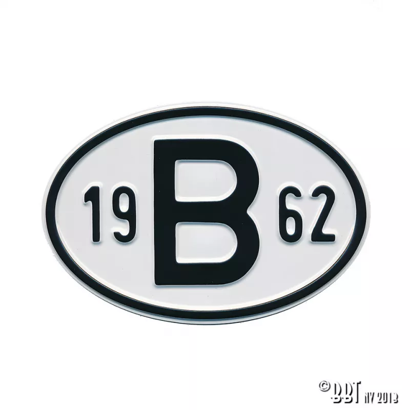 Plaquette B 1962 YOUNG PARTS 0499-162