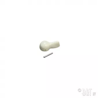 Bouton de verrouillage de mécanisme de porte battante - beige argent YOUNG PARTS 0524-510