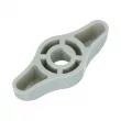 Bouton de volet distributeur de tuyère d'aération - beige argent YOUNG PARTS 0544-211 - Visuel 2