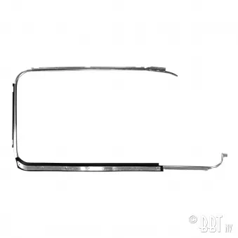 Lèche vitre + chrome, gauche YOUNG PARTS 7825-000