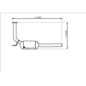 Catalyseur DINEX 74357