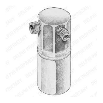 Filtre déshydratant, climatisation DELPHI TSP0175001