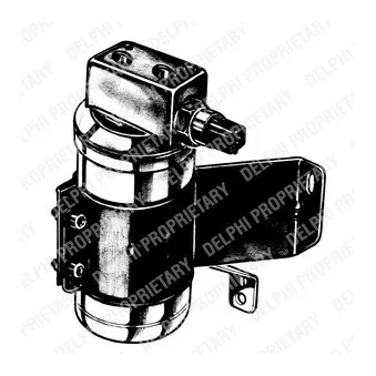 Filtre déshydratant, climatisation DELPHI TSP0175070