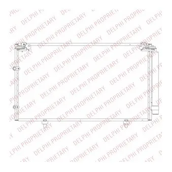 Condenseur, climatisation DELPHI TSP0225690