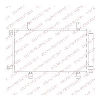 Condenseur, climatisation DELPHI TSP0225695