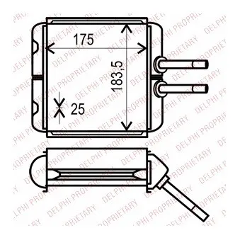 Système de chauffage DELPHI TSP0525532