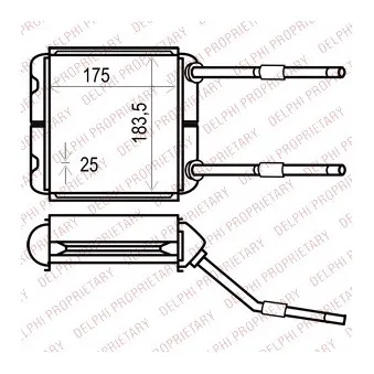 Système de chauffage DELPHI TSP0525535