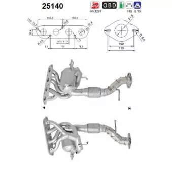 Catalyseur AS 25140