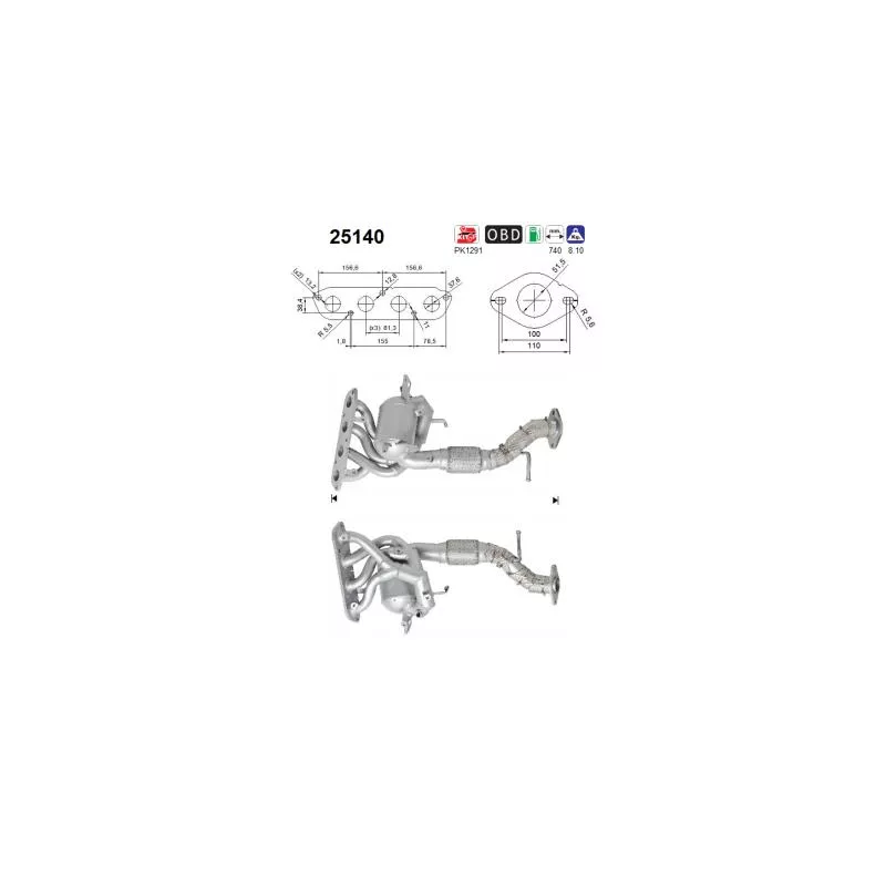 Catalyseur AS 25140