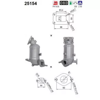 Catalyseur AS 25154