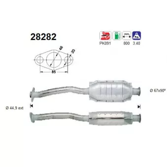 Catalyseur AS 28282