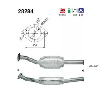 Catalyseur AS 28284