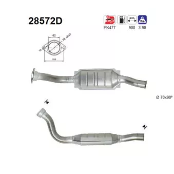 Catalyseur AS 28572D