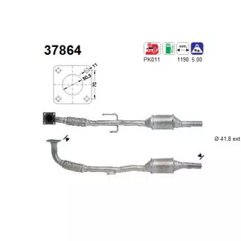 Catalyseur AS 37864