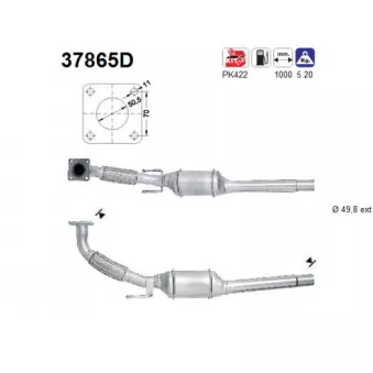 Catalyseur AS 37865D