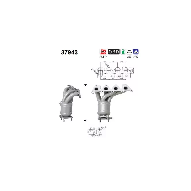 Catalyseur AS 37943