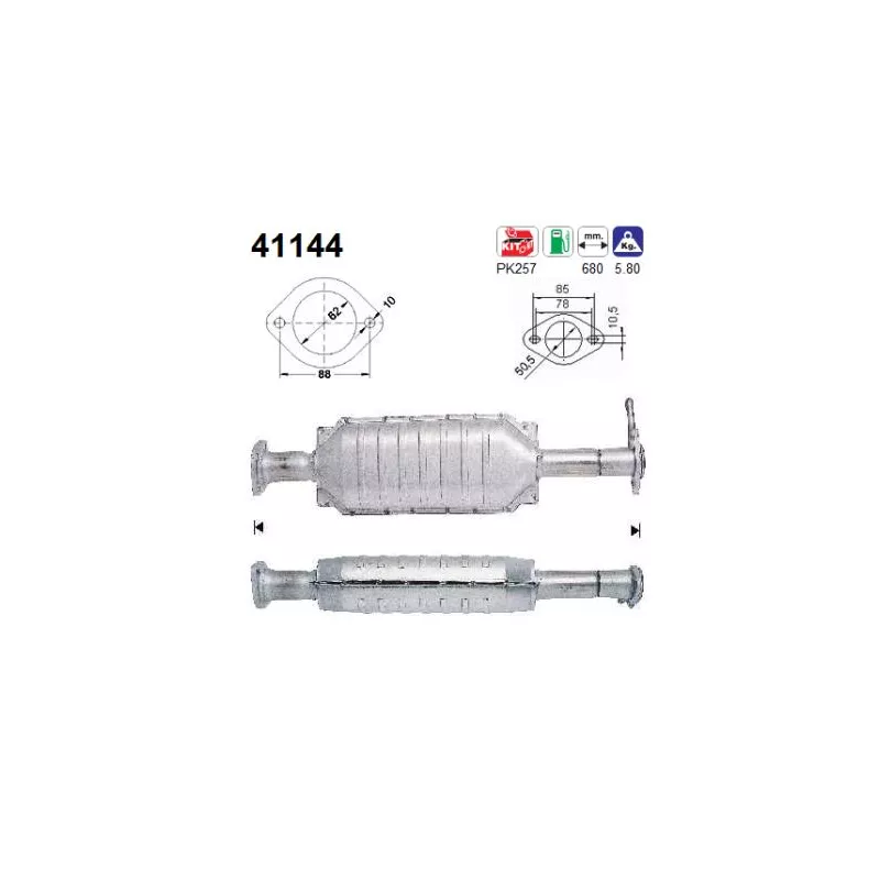 Catalyseur AS 41144