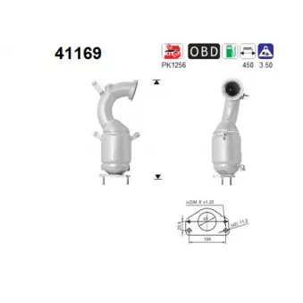 Catalyseur AS 41169