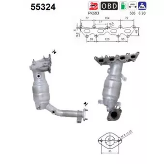 Catalyseur AS 55324