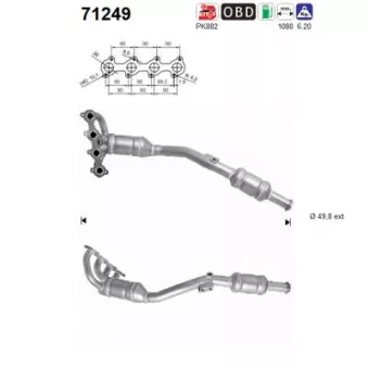 Catalyseur AS 71249