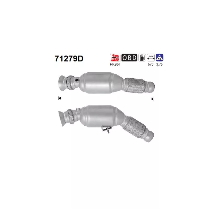 Catalyseur AS 71279D