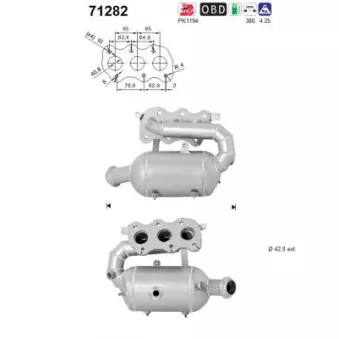 Catalyseur AS 71282