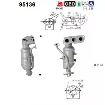 Catalyseur AS 95136