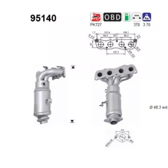 Catalyseur AS 95140