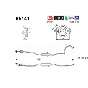 Catalyseur AS 95141