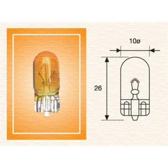 Ampoule, feu clignotant MAGNETI MARELLI 002051800000