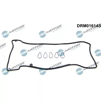 Jeu de joints d'étanchéité, couvercle de culasse Dr.Motor DRM01614S