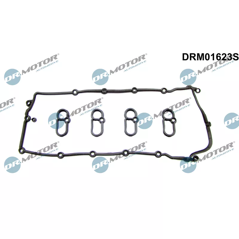 Jeu de joints d'étanchéité, couvercle de culasse Dr.Motor DRM01623S