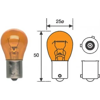 Ampoule, feu clignotant MAGNETI MARELLI