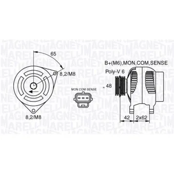 Alternateur MAGNETI MARELLI