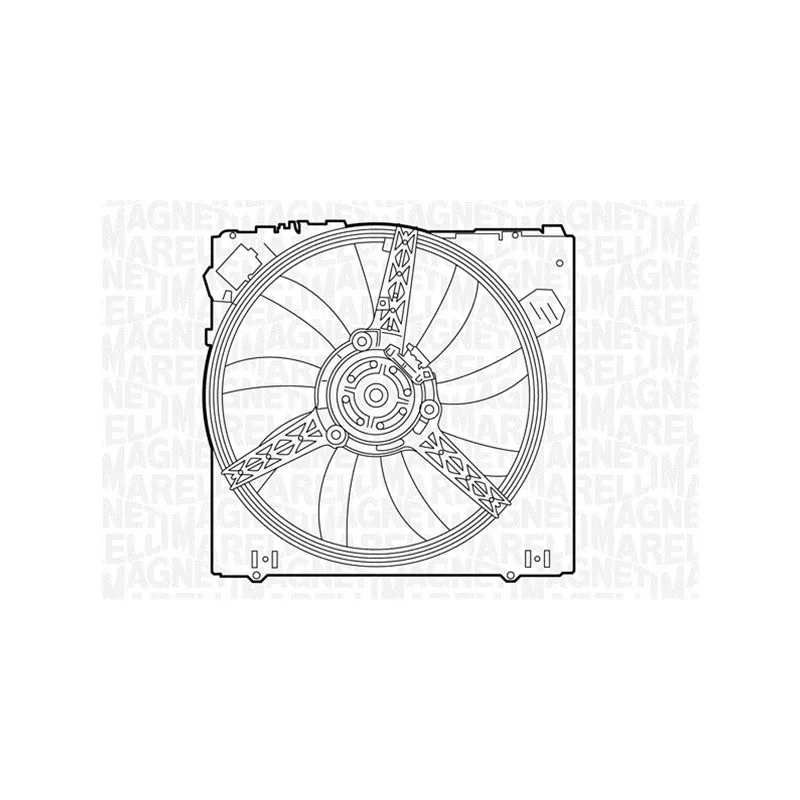 Ventilateur, refroidissement du moteur MAGNETI MARELLI 069422344010