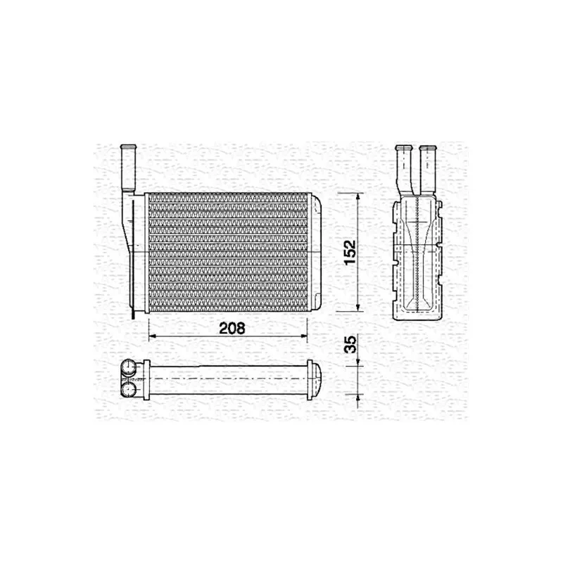 Système de chauffage MAGNETI MARELLI 350218154000