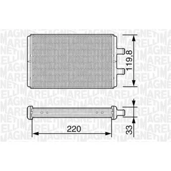 Système de chauffage MAGNETI MARELLI 350218226000