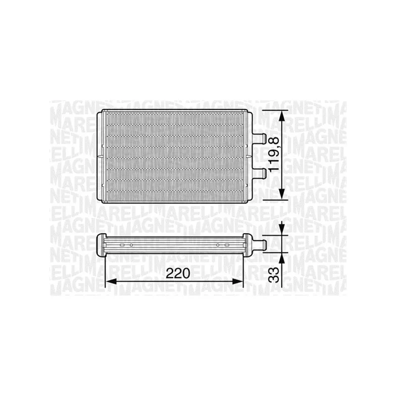 Système de chauffage MAGNETI MARELLI 350218226000