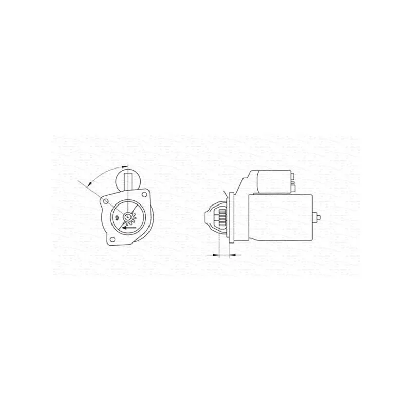 Démarreur MAGNETI MARELLI 944251080010